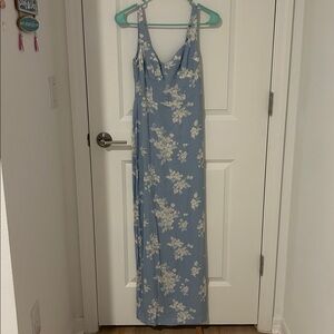 BRAND NEW Reformation Reverie Maxi Dress - Blue Floral